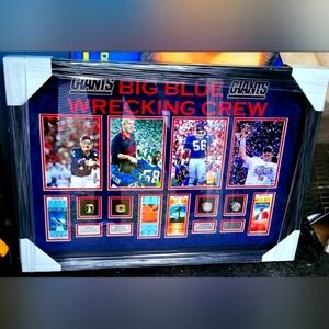 Giants One Of A Kind Big Blue Wrecking Crew Mixed Media Art